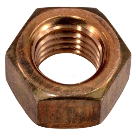 Midwest Fastener Hex Nut, 5/8"-11, Silicon Bronze, 2 PK 39972